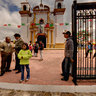 Entrance to Iglesia De Guadalupe