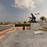 Manuel Azueta Monument in front of Pemex Building, Veracruz