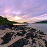 Sunset at Navutu Stars Resort in the Yasawa Islands