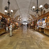 Poland -Sukiennice Krakow - Drapers Hall  - ancient shopping mall of Krakow