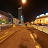 Warsaw Palace of Culture and Science by night