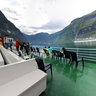 Ferry Cruise Hellesylt - Geiranger, Geiranger Fjord, Norway
