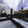 Reclining Buddha, Wat Prakaeo, Infrared Panorama