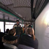 Bus 332 on the way to Kamenny Privoz