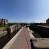View from the old lock at Dokkumer Nieuwe Zijlen