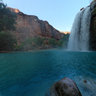 Right side view of Havasu Falls