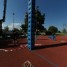 Harrassenklettern am Dorffest Seedorf