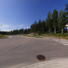 Traffic circle in Pavinmäki