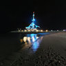 Kuwait Shoreline at Night