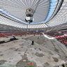 National Stadium in Warsaw. Sptember 2011