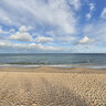 Beach at Sopot. Baltic Sea.