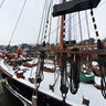 Museumport Oevelgoenne in winter