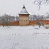 Smolensk Winter View Of The Castle