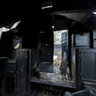 inside discarded locomotive at Schoeneberger Suedgelaende