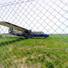 Training plane for the airport fire fighters at Airport Tempelhof