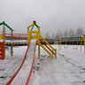 International clinic of rehabilitation. Children's playground.