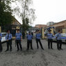 Ecology protest in Zhukovsky