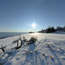 Rullesteinstranda winter