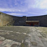 Beijing Practices Wushu The Hall-Enceinte of city gate