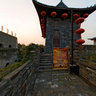 Nanjing, China Gate - Twisted gate panorama