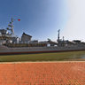 Dalian Binhai Rd. - warship
