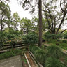 Confucius Temple in Qufu, Shandong Province, - the garden (five hold Cassia Park)