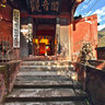 Luding County, Sichuan - Luding Bridge-8a(Guanyin Pavilion)