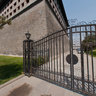 Bright Beijing city wall ruins park (east access door) - southeast national capital watchtower