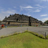 Borobudur Temple Sideview