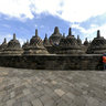 Borobudur Temple Upper Corner