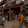 Mardi Gras Bead Toss
