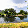 Malmoe Park in summer