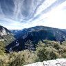View into Yosemite Valley