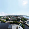 Vyborg from the castle tower