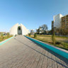 Alley in the center of Aktau