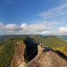 On summit of Pedra do Bau