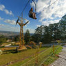 Teleférico do Ski Mountain Park em São Roque