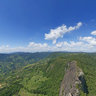 Tourists at the tip of the Pedra do Bau in Sao Bento do Sapucai