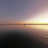 Indian River dawn, Valencia Dock, Rockledge, Florida