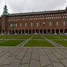 Stockholm City Hall, Front Garden, Sweden