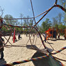 The biggest children's playground in Warsaw.
