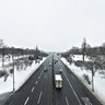 Kladka nad trasa AK