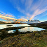 Torres del Paine at sunrise
