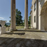 Rear Portico Vanderbilt Mansion Hyde Park NY