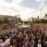 Munich celebrates it's 850th birthday (pole vault)