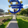 Eurotower with Euro Symbol