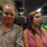 Train Interior. Channel Tunnel
