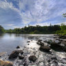 The bottom of Ragged Falls