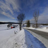 Winter fields, Gatineau Park, Quebec