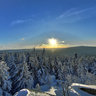 Winterday on top of Nusshardt - Fichtelgebirge